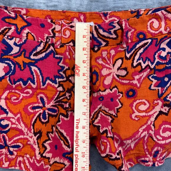 Ann Taylor‎ LOFT Women's Floral Shorts Size 4 Multicolor - Picture 6 of 8